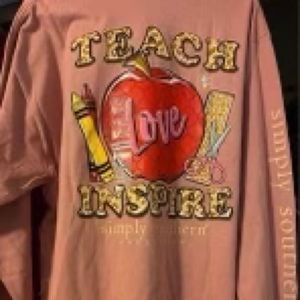 New. Simply Southern long sleeve tshirt. XL